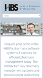Mobile Screenshot of hbsrx.com